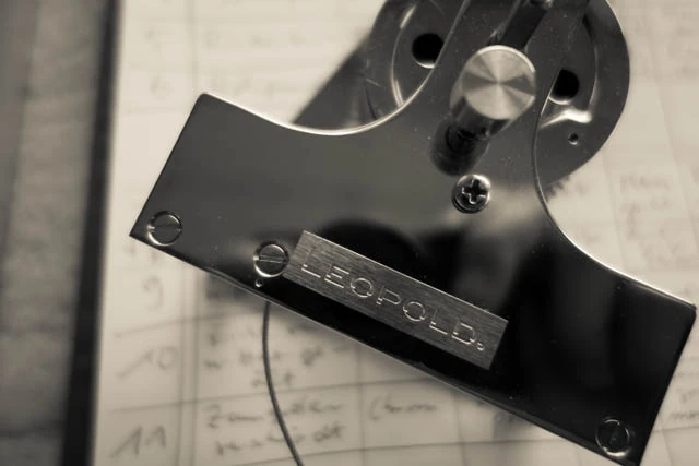 Detailaufnahme der Leopold-Mechanik