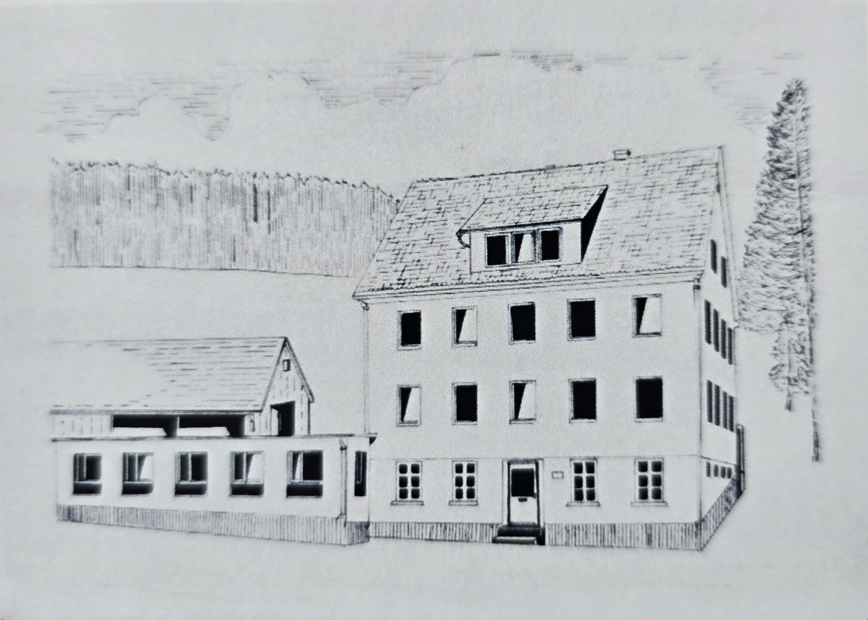 Werkstattanbau und Entwicklung der Produktion um 1960
